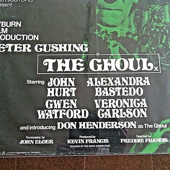 Vintage British Film Poster The Ghoul & I Don't Want To Be Born Movie Horror Pic - Picture 7 of 16